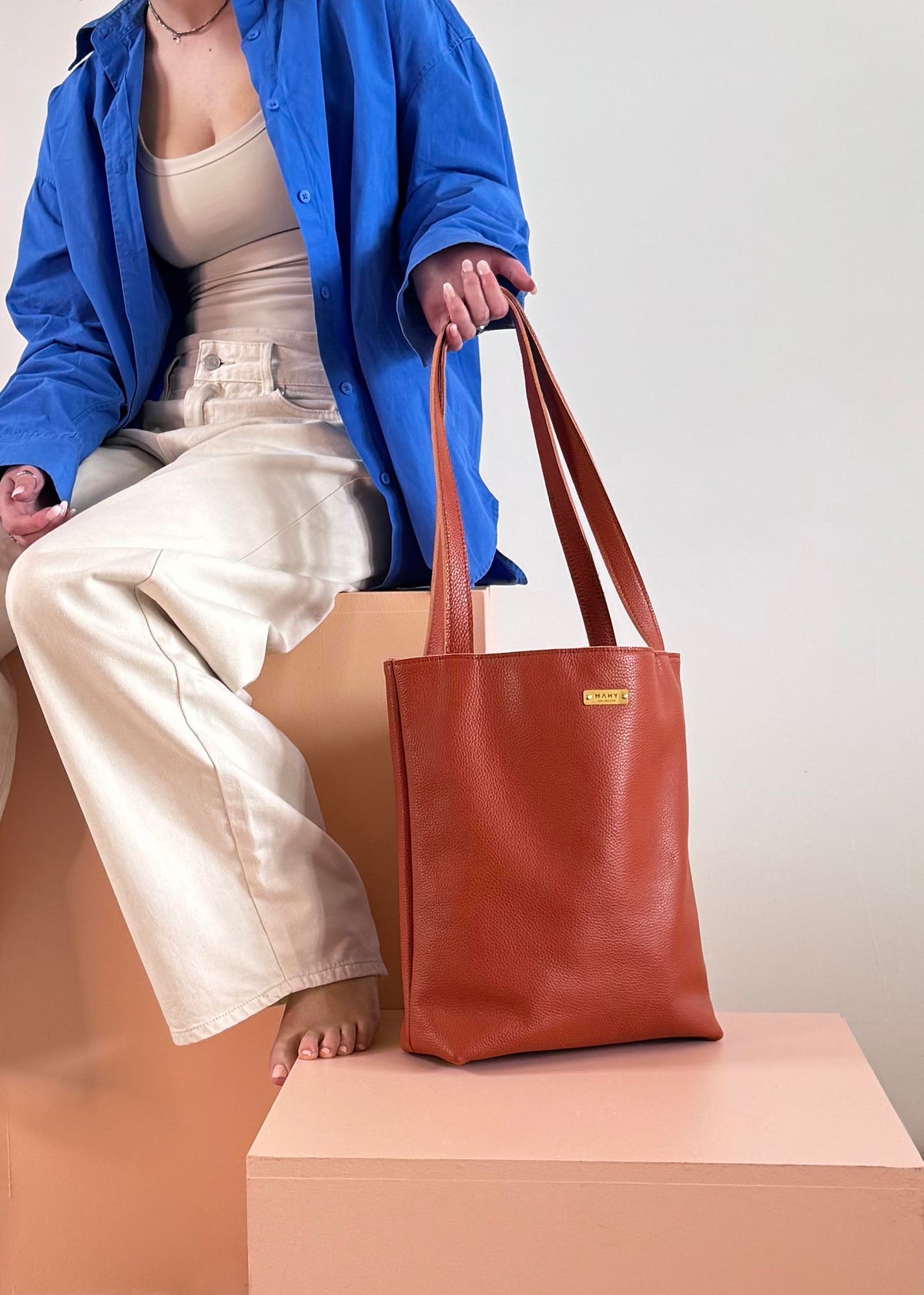 Ingrid Tote - Terracotta