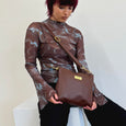 Nina Crossbody Bag - Espresso