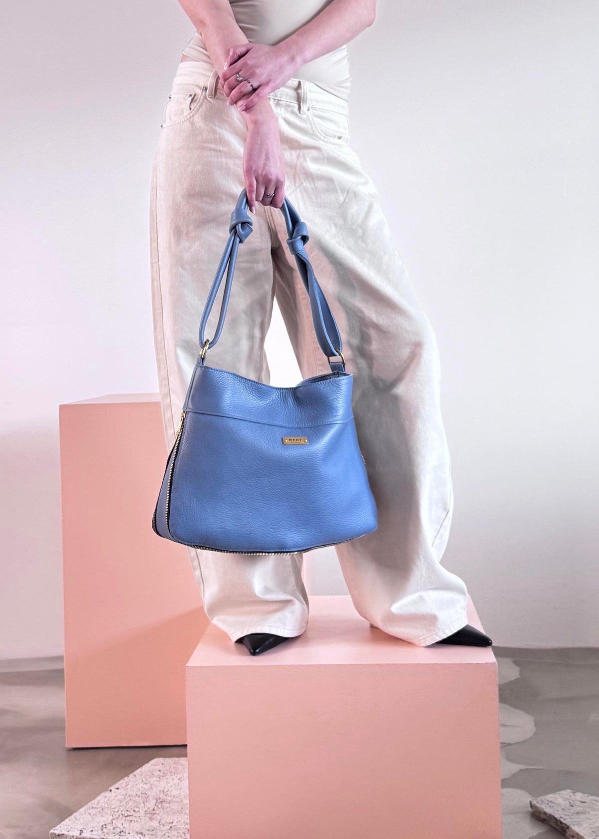 Ophelia Handbag - Sky