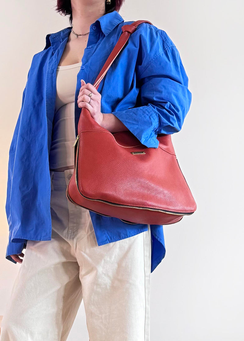 Ophelia Handbag - Terracotta