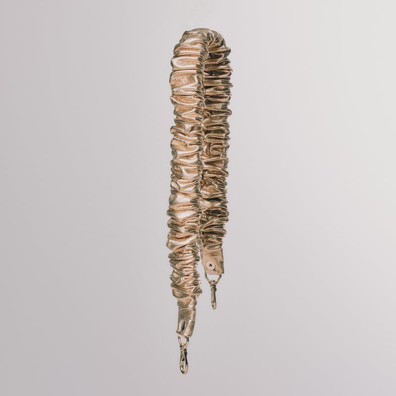 Rouched Strap - Gold