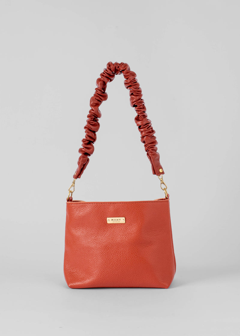 Shoulder Bucket Bag - Terracotta