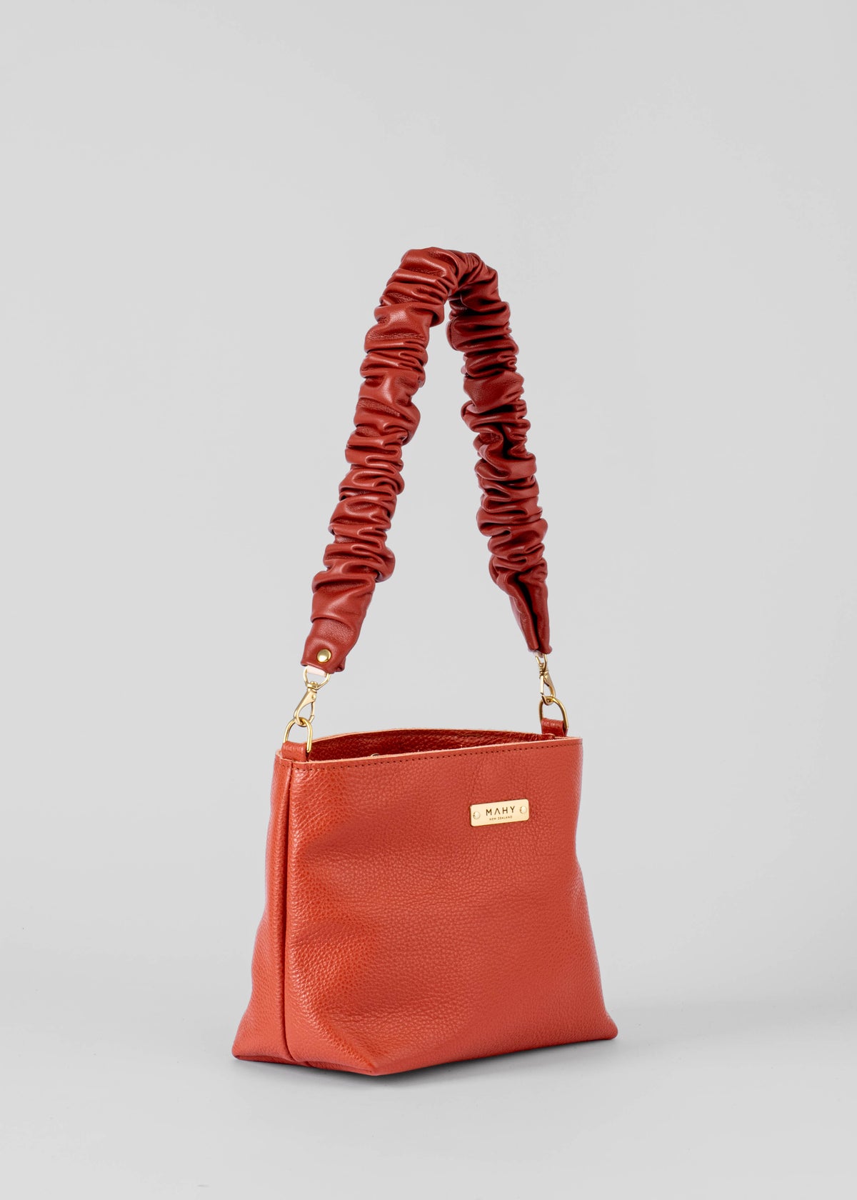 Shoulder Bucket Bag - Terracotta