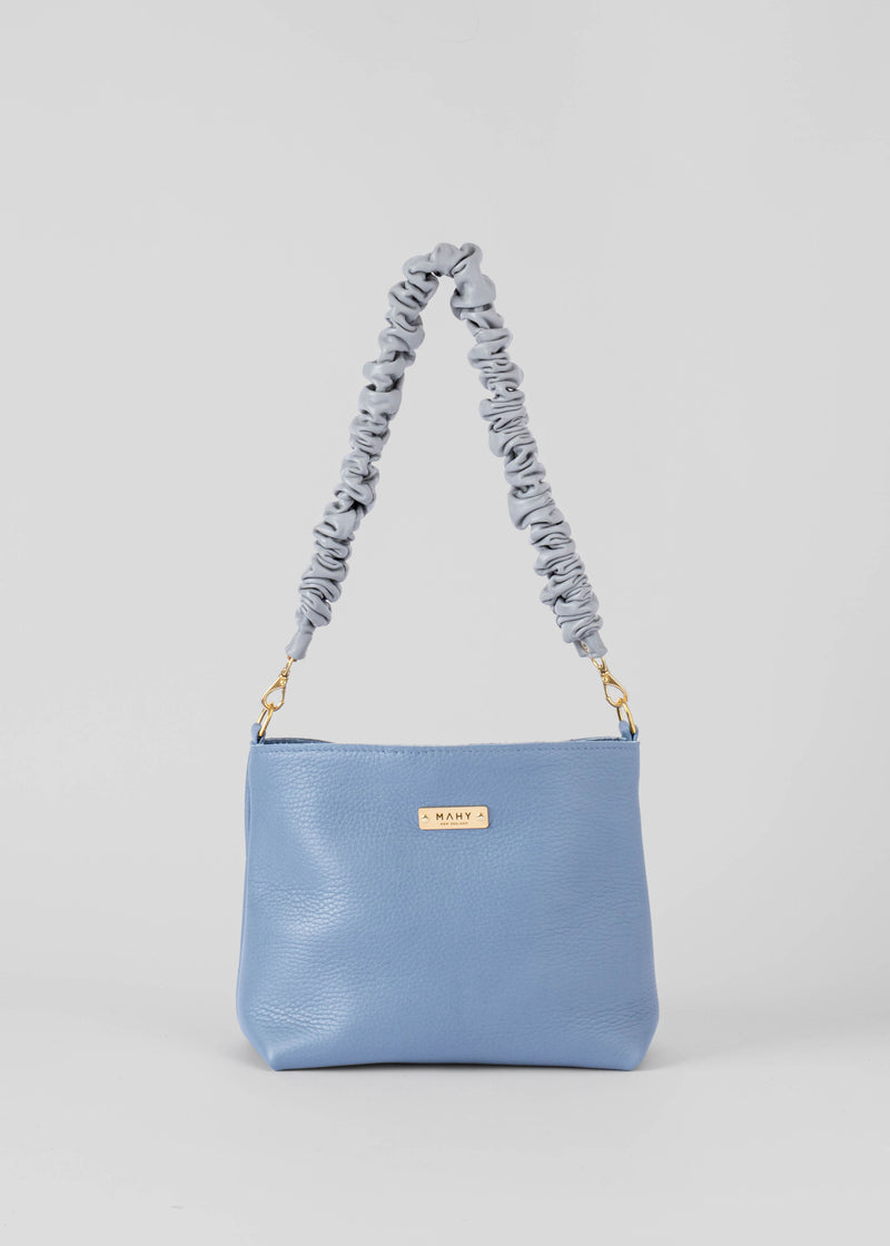 Shoulder Bucket Bag - Sky