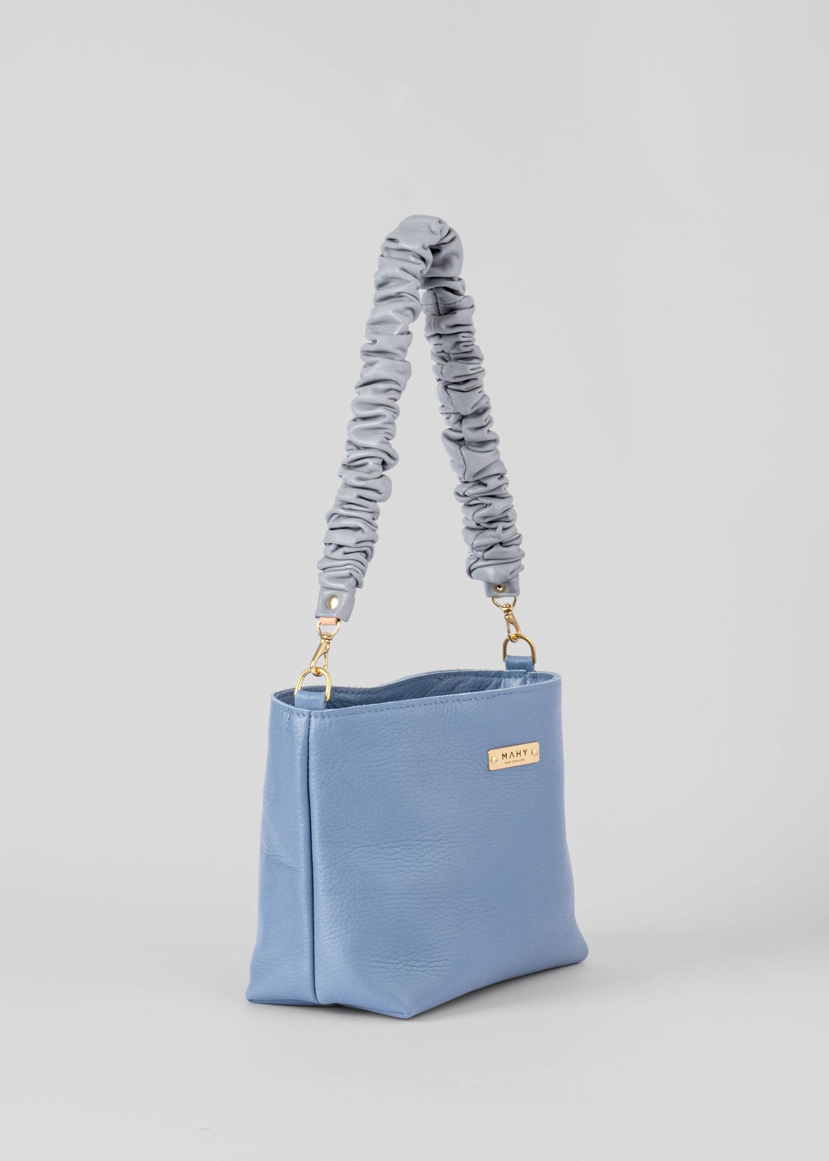 Shoulder Bucket Bag - Sky