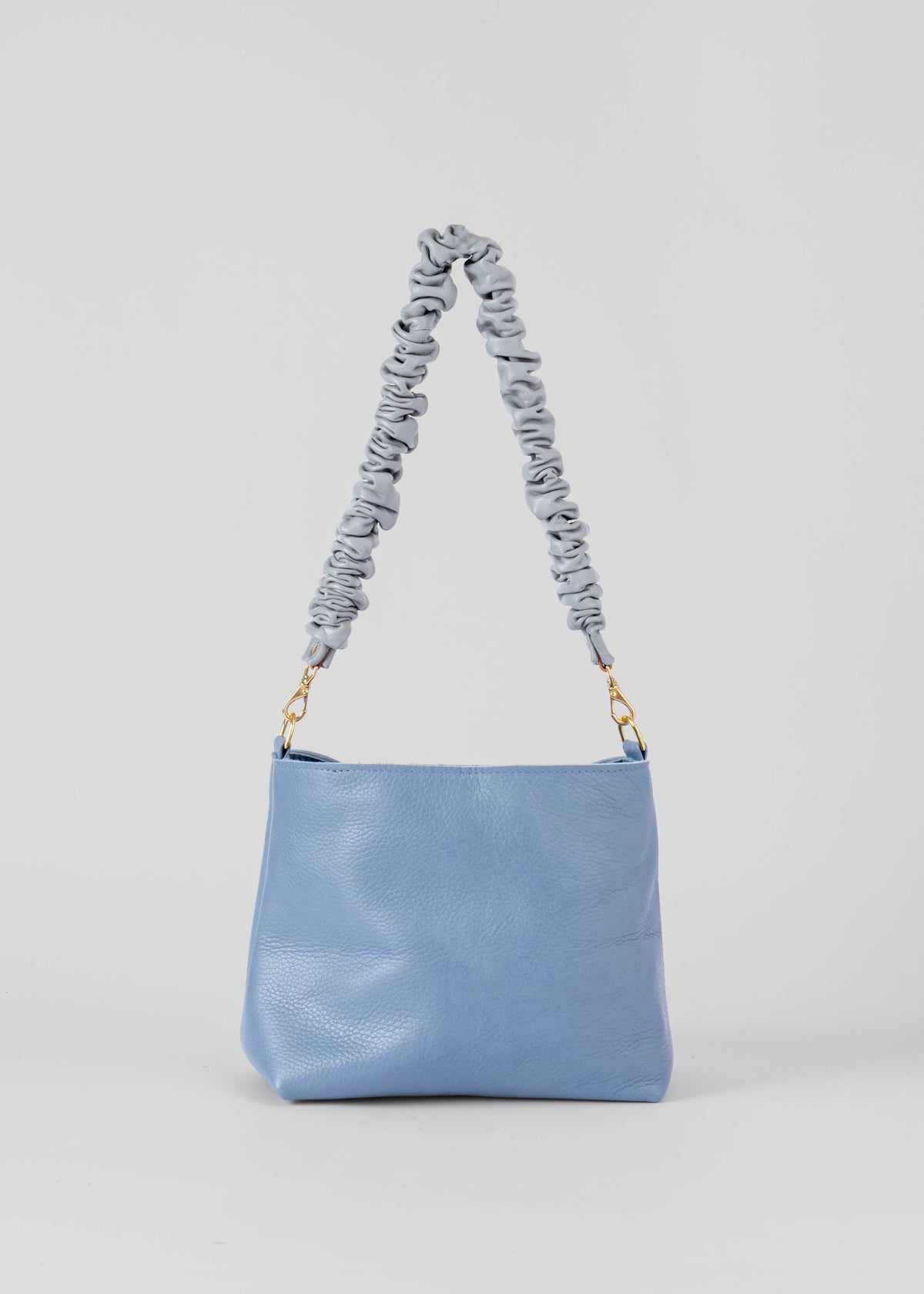Shoulder Bucket Bag - Sky