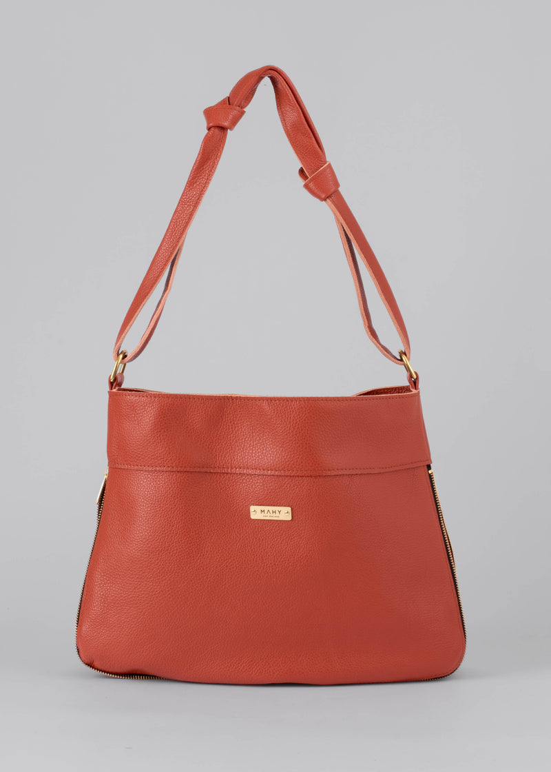 Ophelia Handbag - Terracotta