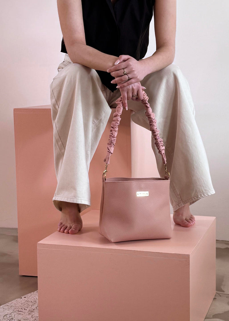 Shoulder Bucket Bag - Clay