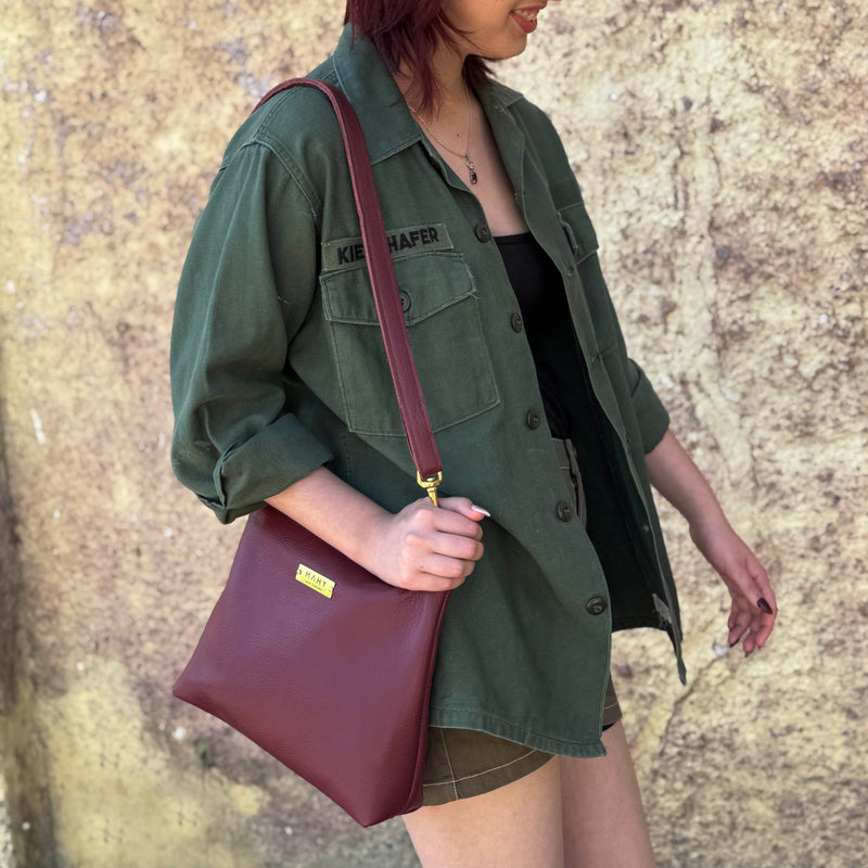 Nina Crossbody Bag - Cherry