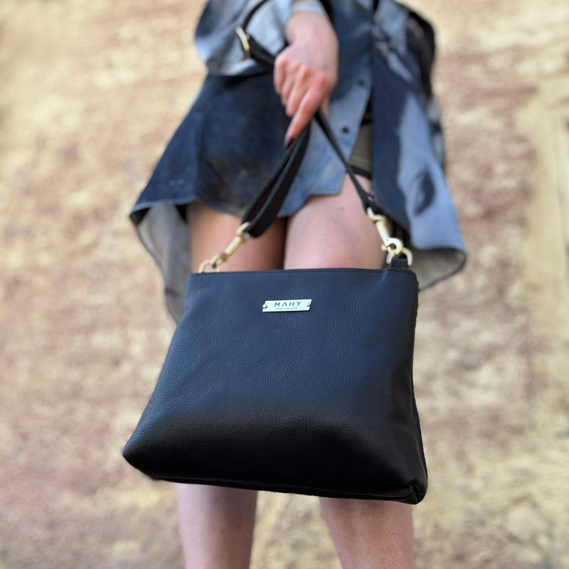 Nina Crossbody Bag - Black