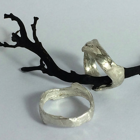 IV Jewellery - Silver Seaweed Ring