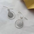 Aurelium Dewdrop Earrings - Silver